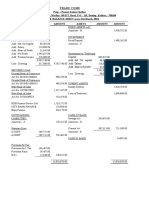 Trade Coms: Investment To Tradecom Capital Add: Intt. On Capital Add: Salary Add: Share PF Profit