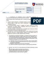 Questoes para Estudo 1 Avaliação Const I Com Gab