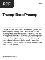 Thump Bass Preamp