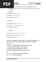 Practica de Condición de Orden y Rango