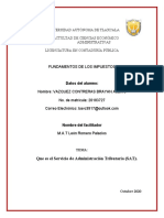 2.6 Que Es El Servicio de Administración Tributaria (SAT) .