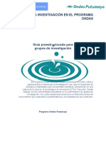 Guia N. 6 Acciones para Mitigar Cambio Climatico