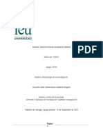 Actividad 3. Métodos de Investigación Cualitativa Triangulación