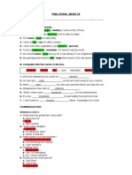 Final Exam - Basic Vii: Cid-Unasam