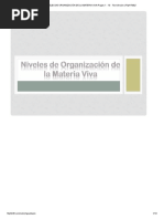 NIVELES DE ORGANIZACIÓN DE LA MATERIA VIVA Pages 1 - 13 - Text Version - FlipHTML5