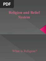 Religion and Belief System