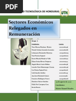 Sectores Económicos Relegados en Remuneracion