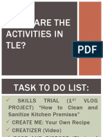 What Are The Activities in Tle