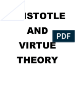 Aristotle and Virtue Theory