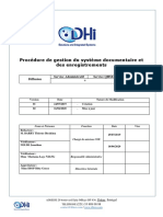 Procedure Gestion Documentaire