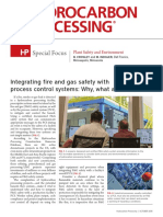 Special Focus: Integrating Fire and Gas Safety With Process Control Systems: Why, What and How