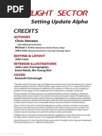 Setting Update Alpha