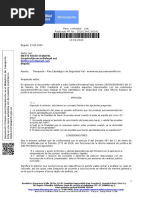 Transporte - Plan Estratégico de Seguridad Vial - Exámenes Psicosensométricos - 20201340136241 IBETTE ROCÍO ESQUIVEL PDF