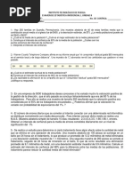 Examen Estadística Inferencial I Unidad 2