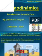 Capítulo I Introducción y Sustáncia Pura UCSM PDF