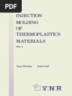 Tony Whelan, John Goff (Auth.) - Injection Molding of Thermoplastic Materials - 2-Springer US (1990)