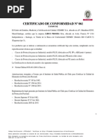 Certificaciones - 111304