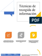 Técnicas de Recogida de Información