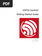 Esp32-Devkitc Getting Started Guide