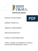 Informe de Lectura Moises PDF