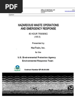 Epa Hazwoper 40 HR Manual Epw-09-006 HZT