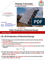 Principles of Energy Conversion