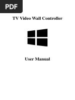 Video Wall Controller User Manual