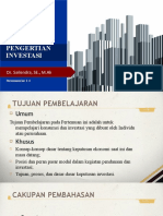 1-2. Investasi & T. Portofolio-Ch01 - Pengertian Investasi