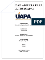 Tarea 1 de Derecho Laboral y Sus Procedimientos