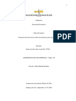 Propuesta de Intervencion Sobre Microfinanzas ACT 6