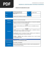 Planeación de Clases Y