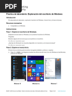11.1.2.10 Lab - Explore The Windows Desktop