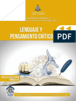 LenguajePensamiento 11 Cuaderno2 SEDUC Telebásica