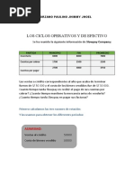 Los Ciclos Operativos y de Efectivo 123