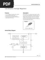 Low Dropout Voltage Regulator: Features Description