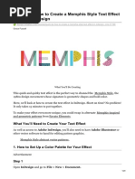 Quick Tip How To Create A Memphis Style Text Effect in Adobe InDesign