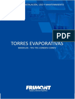 Manual de Torres Torres de Enfriamiento FRIMONT