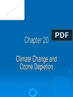 Climate Change and Ozone Depletion