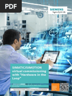 Simatic/Simotion Virtual Commissioning With "Hardware in The Loop"