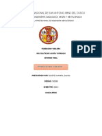 Informe Final de Colada de Estaño