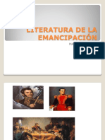 Literatura de La Emancipacion