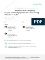 Real-Time Obstacle Detection Using Range Images: Processing Dynamically-Sized Sliding Windows On A GPU