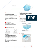 Ficha Tecnica Mascarilla Tres Pliegues