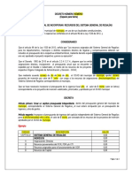 Modelo Decreto de Incorporación de Recursos