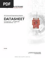 Datasheet: 4D Universal Programming Adaptor