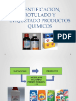 Identificacion, Rotulado y Etiquetado Productos Quimicos