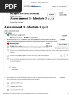 Assessment 3 - Module 3 Quiz - Coursera