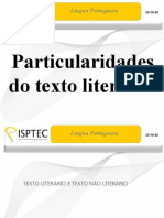 Particularidade Do Texto Líterario