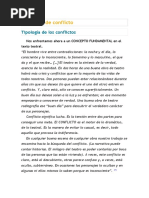 La Noción de Conflicto