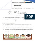 División Exacta e Inexacta